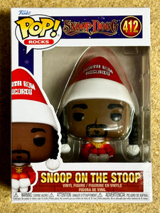 Funko Pop! Rocks Snoop On A Stoop #412 Snoop Dogg 2024 Death Row Records Holiday 2024