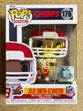 Juju Smith-Schuster Signed NFL Kansas City Chiefs WR Funko Pop #176 With JSA COA