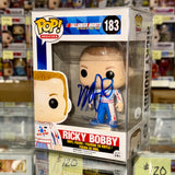 Will Ferrell Signed Ricky Bobby Talledega Nights Funko Pop! #183 With JSA COA