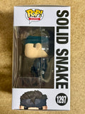 Funko Pop! Games Solid Snake #1297 Metal Gear Solid 2026 Tactical Espionage Action