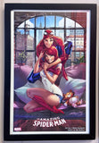 J Scott Campbell Signed 11X17 Original Spider-Man Renew Your Vows 2 Framed Print