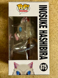 Funko Pop! Animation Flocked Inosuke Hashibira #875 Demon Slayer 2021 Exclusive