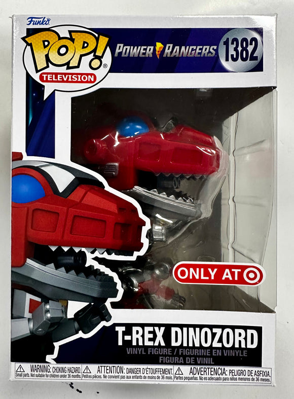 Funko Pop! Television T-Rex Dinozord #1382 MMPR 30th Target 2023 Exclusive