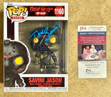 Tom Savini Signed Savini Jason Friday The 13th Funko Pop! #1160 With JSA COA