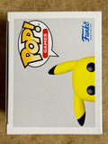 Veronica Taylor Signed Flocked Pikachu #553 Zavvi Pokémon Funko Pop! Beckett COA