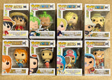 Funko Pop! Animation Monkey D. Luffy One Piece Complete Straw Hat Crew Set Of 8