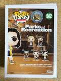 Aubrey Plaza Signed April Ludgate Parks & Rec Funko Pop! #502 With JSA COA