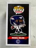 Russell Wilson Signed NFL Denver Broncos Funko Pop! #178 Pittsburgh Steelers 2023 With JSA COA