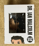 Jeff Goldblum Signed Jurassic Park Wounded Dr. Ian Malcolm Funko Pop! #552 With JSA COA