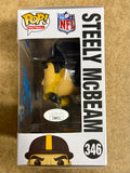 Kordell Stewart Signed Pittsburgh Steelers Steely McBeam #346 Funko Pop! JSA COA