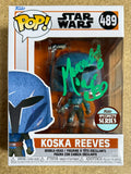 Mercedes Varnado Signed Star Wars Koska Reeves Funko Pop! #489 With JSA COA