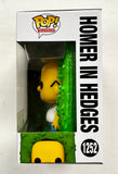 Funko Pop! Television Homer Simpson In Hedges #1252 Simpsons EE 2022 Exclusive