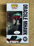 Steven John Ward Signed Dracule Mihawk Funko Pop! #1521 Live Action One Piece With JSA COA