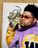 Rapper Bossman Dlow Devante McCreary Signed 8x10 Photo With JSA COA Motion Party