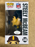 Will Howard QB Signed Pittsburgh Steelers Steely McBeam #346 Funko Pop! JSA COA