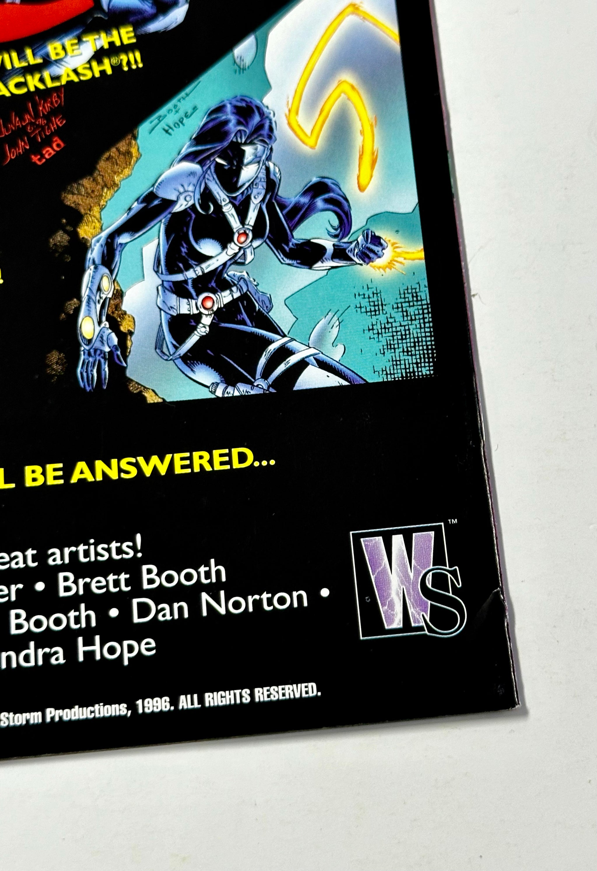 DV8 #1 (Image Comics 1996) J Scott Campbell Greed Variant Cover