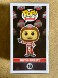 LB Ryan Shazier Signed Ohio State Buckeye Mascot Funko Pop! #10 With JSA COA