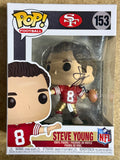 Steve Young Signed Funko Pop! #153 NFL San Francisco QB 2020 With JSA COA