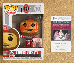 Will Allen Signed Ohio State Buckeye Mascot Funko Pop! #10 With JSA COA