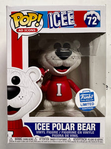Funko Pop! Ad Icons Icee Polar Bear Holding Icee #72 Vaulted 2019 Exclusive