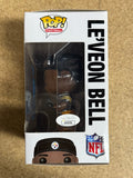 Le’Veon Bell Signed NFL Pittsburgh Steelers Funko Pop! #52 With JSA COA