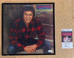 Johnny Mathis Signed & Framed “Mathis Magic” Vinyl With JSA COA