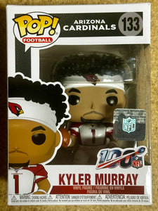 Funko Pop! Football QB Kyler Murray #133 NFL Arizona Cardinals 2019 Oklahoma Sooners