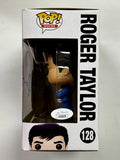 Roger Taylor Signed Classic Duran Duran #128 Vaulted Funko Pop 2019 With JSA COA