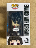 Johnny Depp Signed 2020 Edward Scissorhands Kirigami Funko Pop! 984 With JSA COA