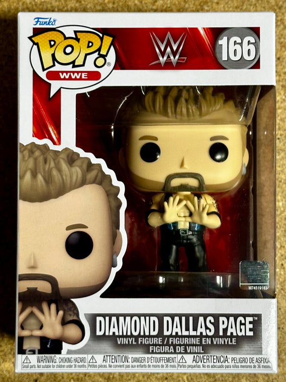 Funko Pop! WWE Diamond Dallas Page (DDP) #166 Diamond Cutter 2024