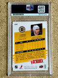 Zdeno Chara Signed 2008-09 Victory NHL Boston Bruins Upper Deck PSA/DNA Slab