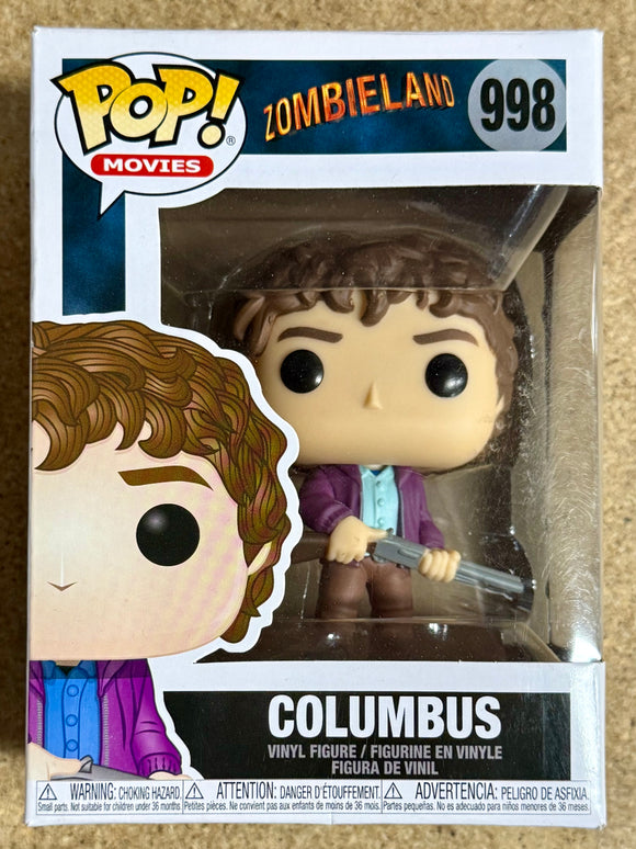 Funko Pop! Movies Columbus With Shotgun #998 Zombieland 2020