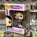 Ming-Na Wen Signed Princess Mulan Funko Pop! #166 Disney Mulan With JSA COA