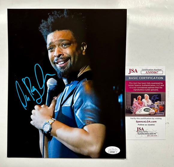 Actor Comedian Deray Davis Signed 8x10 MTV Wild N Out Photo With JSA COA