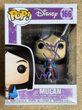 Ming-Na Wen Signed Princess Mulan Funko Pop! #166 Disney Mulan With JSA COA