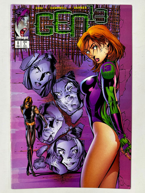 GEN 13 #8 J Scott Campbell (Image Comics, 1996)