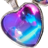 K-POP DEMON HUNTERS Heart Pendant Necklace – Character Art Collection