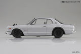 KPGC10 SKYLINE HT 2000GT-R 1971 White Model Kit
