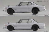 KPGC10 SKYLINE HT 2000GT-R 1971 White Model Kit