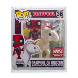 Deadpool on Unicorn/Kylo Tie Fighter Funko Pop! PopShield Protectors