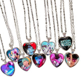 K-POP DEMON HUNTERS Heart Pendant Necklace – Character Art Collection