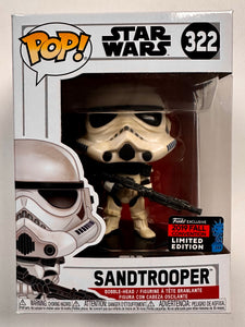Funko Pop! Star Wars Sandtrooper #322 NYCC 2019 Fall Con Exclusive