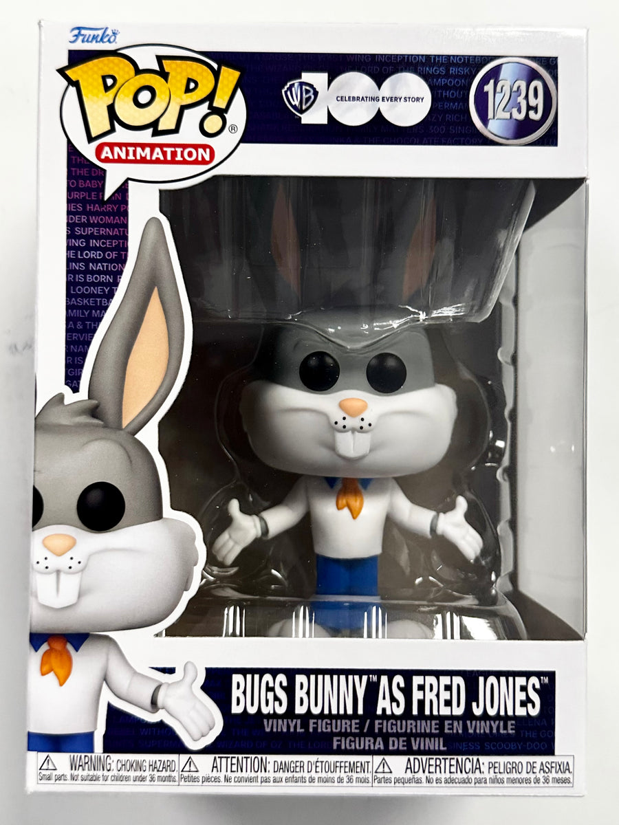 Funko Pop! Animation Bugs Bunny As Fred Jones #1239 Looney Tunes X Sco ...