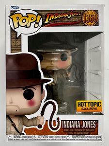 Funko Pop! Movies Indiana Jones With Whip #1369 Archaeologist HT 2023 Exclusive