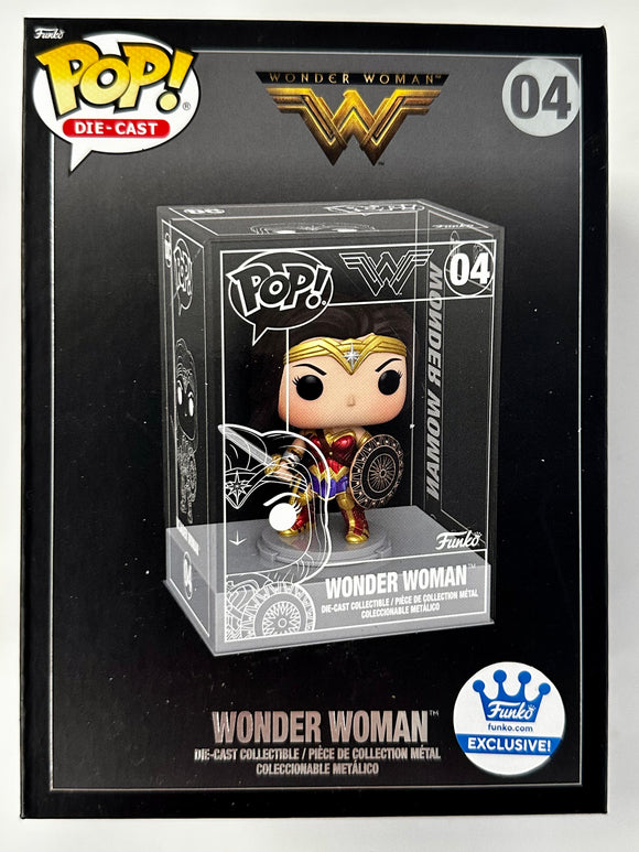 Funko Pop! Diecast Wonder Woman #04 DC Comics Funko Shop Exclusive 2021