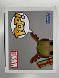 Funko Pop! Marvel Groot W/ Present #1105 Guardians Of The Galaxy Holiday Special 2022