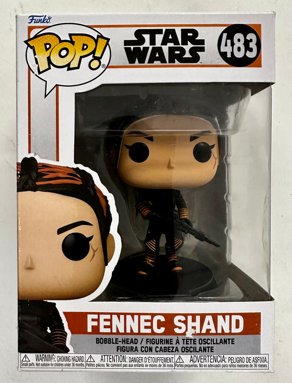 Funko Pop! Star Wars Fennec Shand #483 The Mandalorian 2021 (Box Dmg)