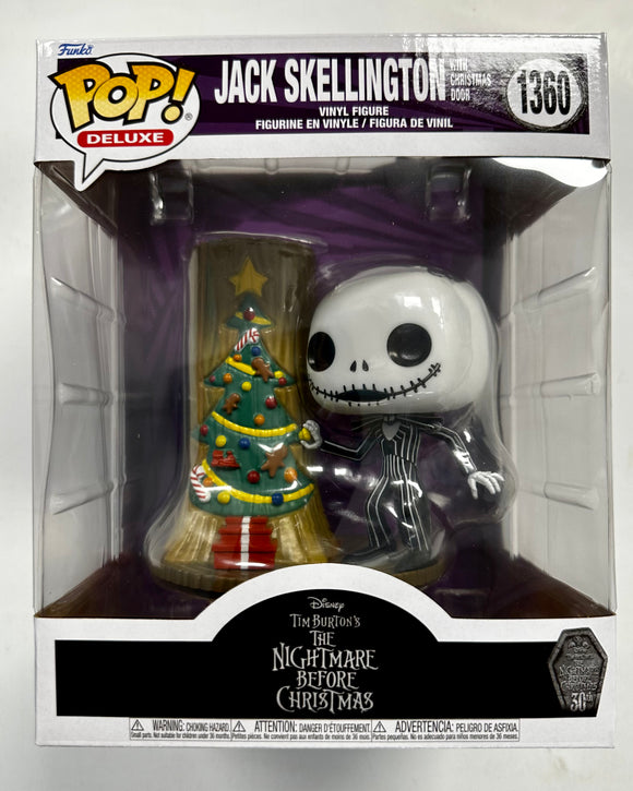 Funko Pop! Disney Jack Skellington With Christmas Door #1360 Nightmare Before Christmas 2023