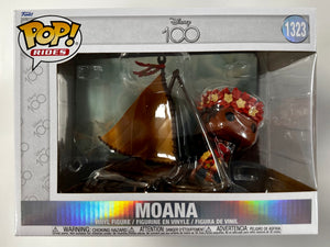 Comics (Finale) Delu Super Moana Mustang on #1323 Funko 100 – Boat Pop! Disney Princess