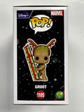 Funko Pop! Marvel Groot W/ Present #1105 Guardians Of The Galaxy Holiday Special 2022
